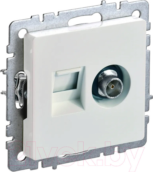 Изображение товара Розетка IEK Brite BR-AK20-1-K36 (жемчуг)