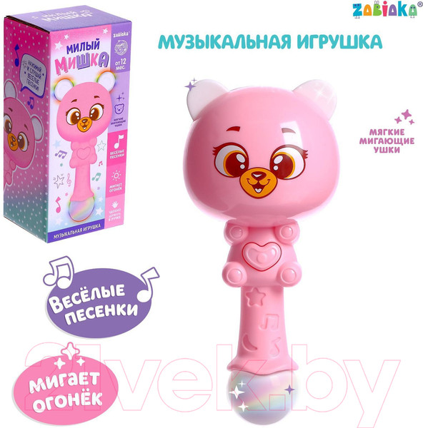 Изображение товара Погремушка Zabiaka Милый мишка / 6755762