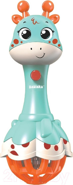 Изображение товара Развивающая игрушка Zabiaka Веселый жирафик / 9216854 (голубой)