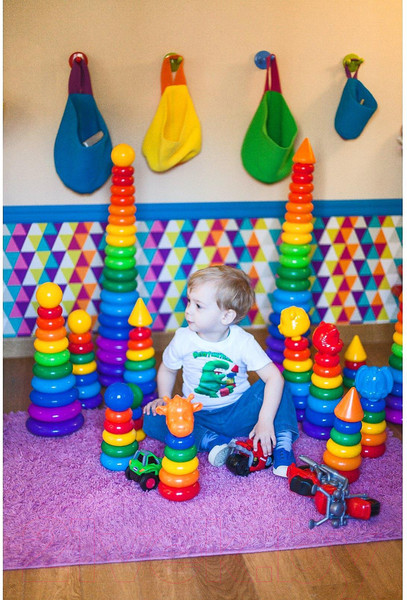 Изображение товара Развивающий игровой набор Соломон Пирамидка / 1182514