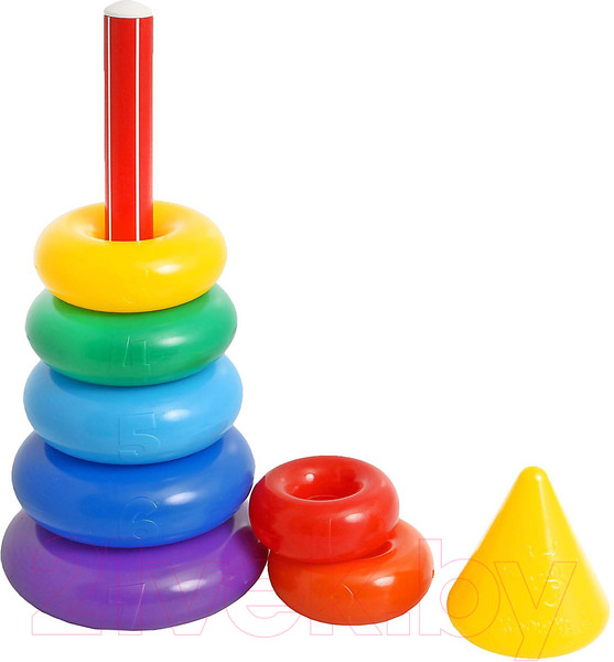 Изображение товара Развивающий игровой набор Соломон Пирамидка / 1182514