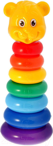 Изображение товара Развивающий игровой набор Соломон Пирамидка Мишка / 1200500