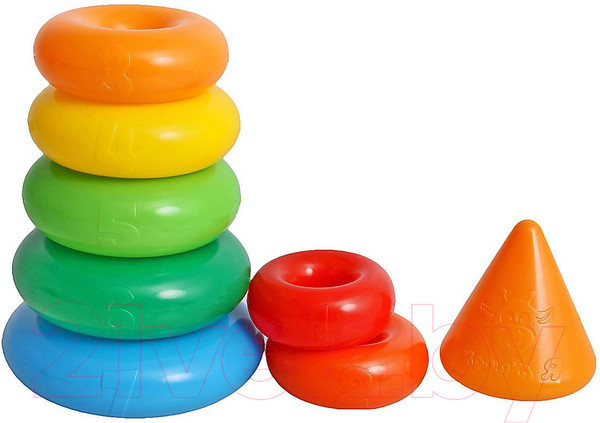 Изображение товара Развивающий игровой набор Соломон Пирамидка Гигант / 1182518