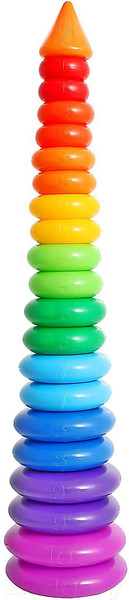 Изображение товара Развивающий игровой набор Соломон Пирамидка Гигант / 1182518