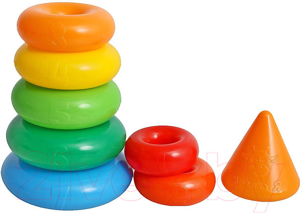 Изображение товара Развивающий игровой набор Соломон Пирамидка / 1182516