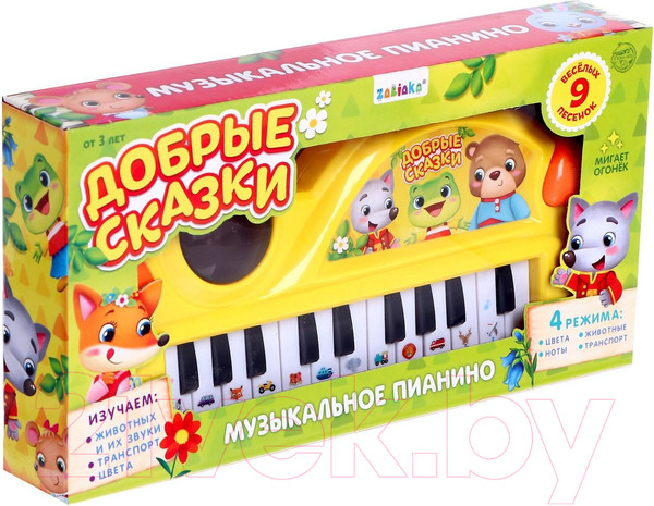 Изображение товара Музыкальная игрушка Zabiaka Добрые сказки / 5217485
