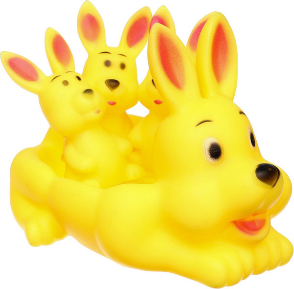 Изображение товара Набор игрушек для ванной Крошка Я Зайчик / 7072661