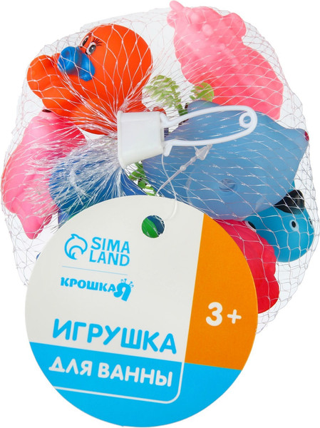 Изображение товара Набор игрушек для ванной Крошка Я На острове 3 / 7038985