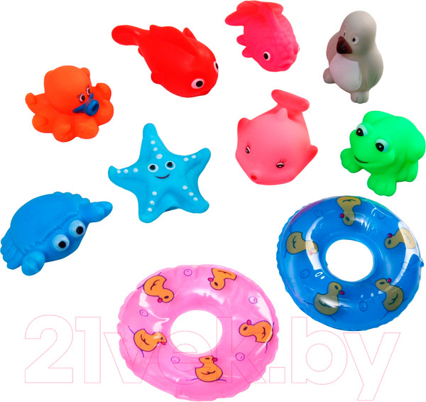 Изображение товара Набор игрушек для ванной Крошка Я Морские жители / 7038981