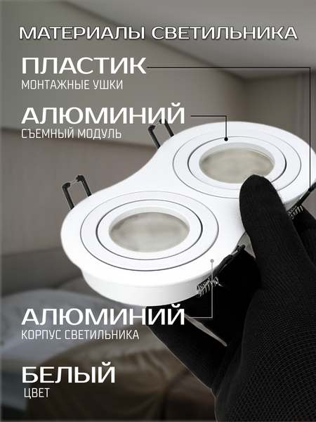 Изображение товара Точечный светильник Truenergy 21223