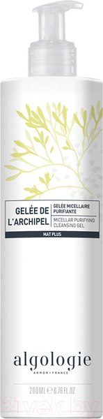 Изображение товара Гель для умывания Algologie Gelee De L'archipel Micellar Purifying Cleansing Gel (200мл)