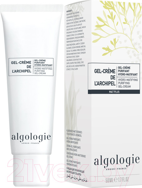 Изображение товара Крем для лица Algologie Gel-Creme De L'archipel Hydro-Matifying Purifying (50мл)