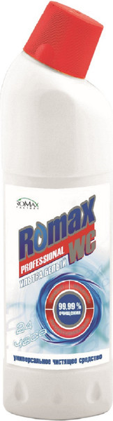 Изображение товара Универсальное чистящее средство Romax WC Ультра белый (750мл)