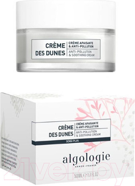 Изображение товара Крем для лица Algologie Creme Des Dunes Anti-Pollution & Soothing Cream (50мл)