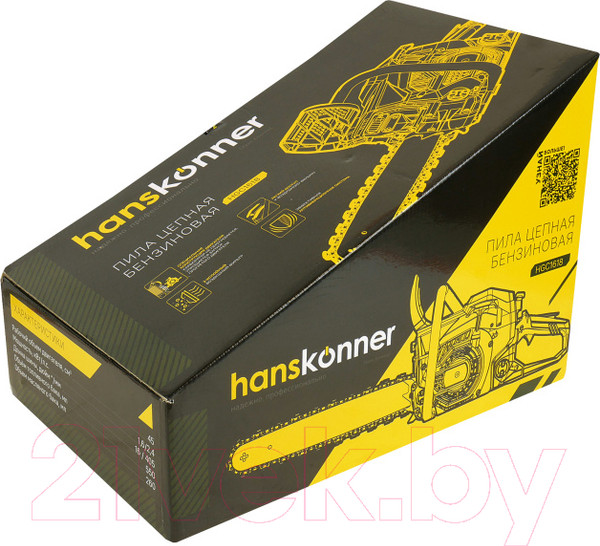 Изображение товара Бензопила цепная Hanskonner HGC1618