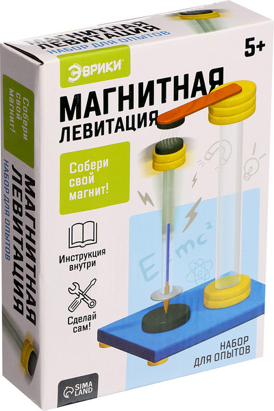 Изображение товара Набор для опытов Эврики Магнитная левитация / 4072186