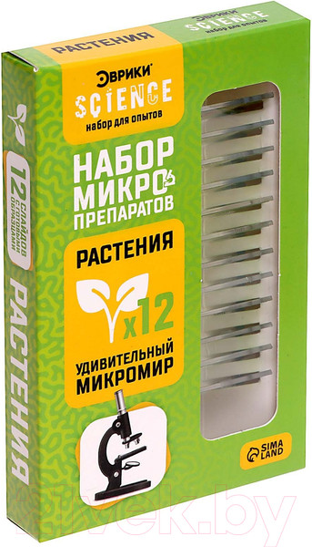 Изображение товара Набор микропрепаратов Эврики Набор микропрепаратов / 7670832