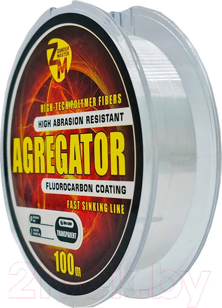 Изображение товара Леска монофильная ZanderMaster Agregator Fast Sinking 0.309мм 7.7кг / 11975 (100м)