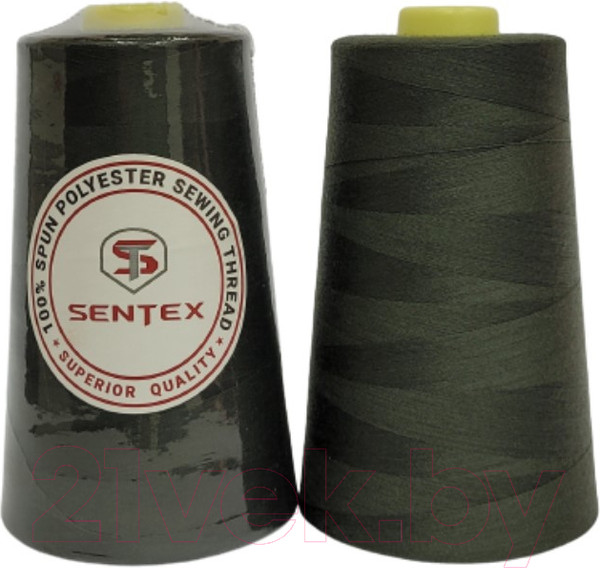 Изображение товара Набор швейных ниток Sentex 100% полиэстер 50/2 5000 ярдов 1123 (2шт)