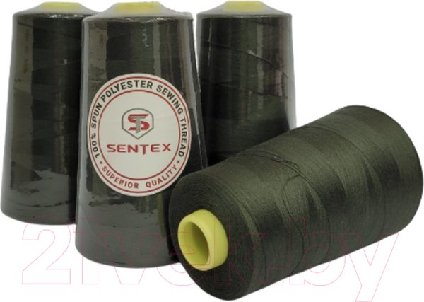 Изображение товара Набор швейных ниток Sentex 100% полиэстер 50/2 5000 ярдов 1123 (4шт)
