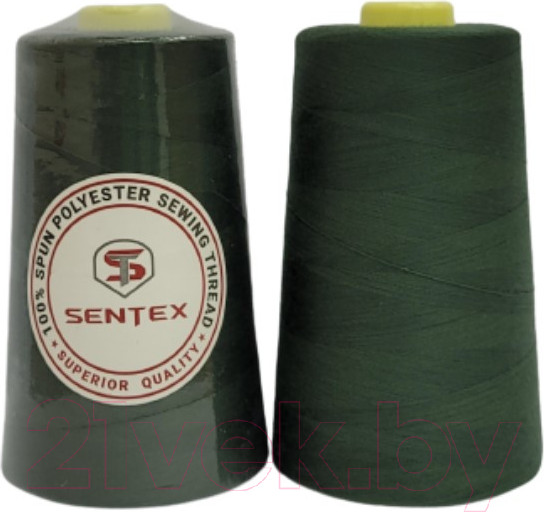 Изображение товара Набор швейных ниток Sentex 100% полиэстер 50/2 5000 ярдов 1124 (2шт)