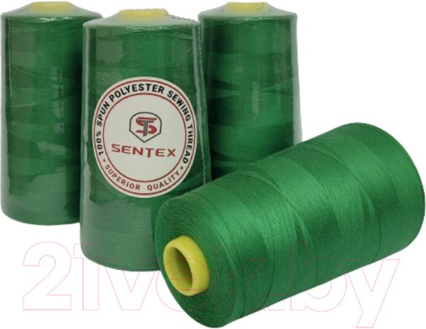 Изображение товара Набор швейных ниток Sentex 100% полиэстер 50/2 5000 ярдов 1127 (4шт)