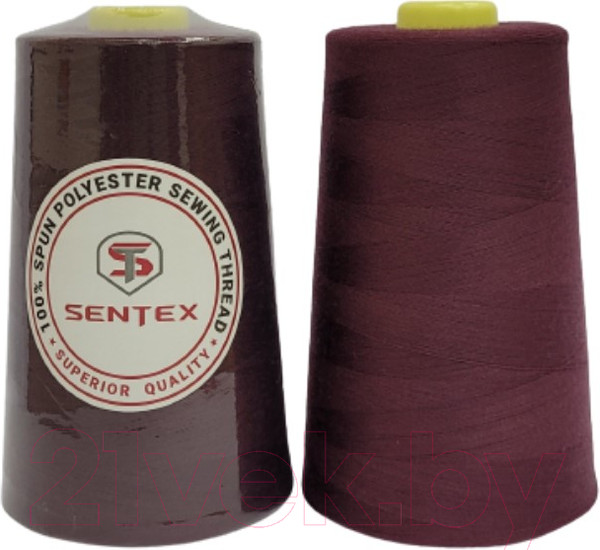 Изображение товара Набор швейных ниток Sentex 100% полиэстер 50/2 5000 ярдов 1140 (2шт)