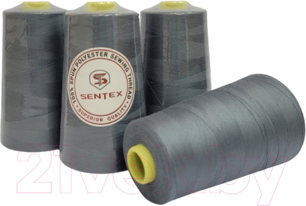 Изображение товара Набор швейных ниток Sentex 100% полиэстер 50/2 5000 ярдов 1233 (4шт)