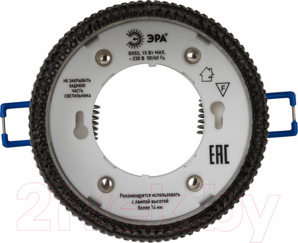 Изображение товара Точечный светильник ЭРА DK97 GD/BK / Б0057460