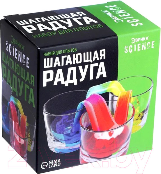 Изображение товара Набор для опытов Эврики Шагающая радуга / 7048435