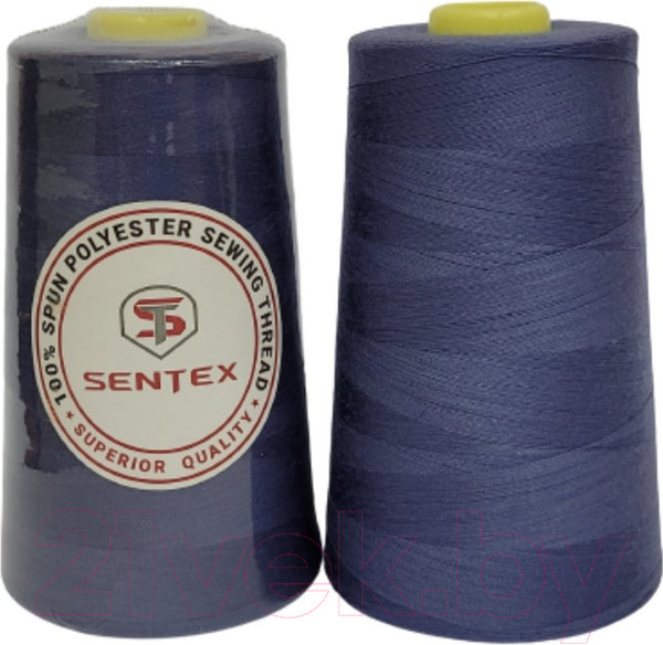 Изображение товара Набор швейных ниток Sentex 100% полиэстер 50/2 5000 ярдов 1234 (2шт)
