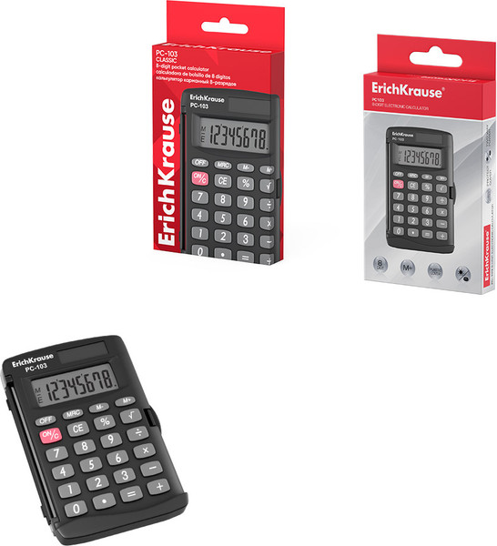 Изображение товара Калькулятор Erich Krause PC-103 / 57520