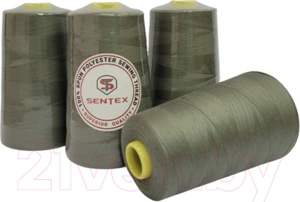 Изображение товара Набор швейных ниток Sentex 100% полиэстер 50/2 5000 ярдов 1264 (4шт)