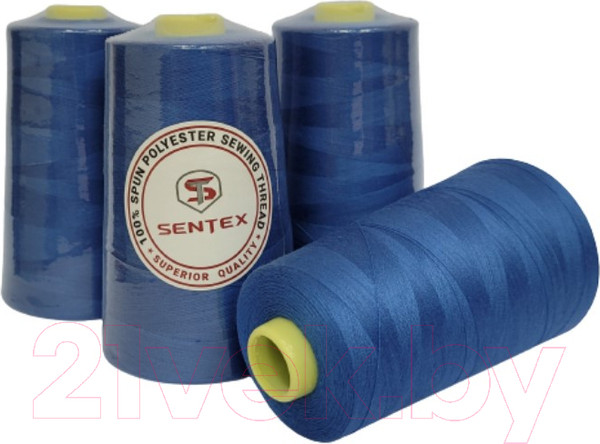 Изображение товара Набор швейных ниток Sentex 100% полиэстер 50/2 5000 ярдов 1290 (4шт)