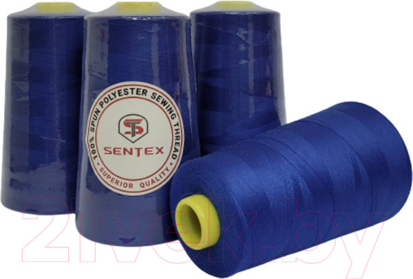 Изображение товара Набор швейных ниток Sentex 100% полиэстер 50/2 5000 ярдов 1294 (4шт)