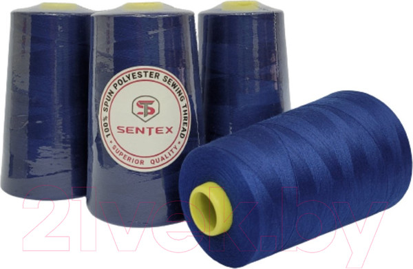 Изображение товара Набор швейных ниток Sentex 100% полиэстер 50/2 5000 ярдов 1299 (4шт)