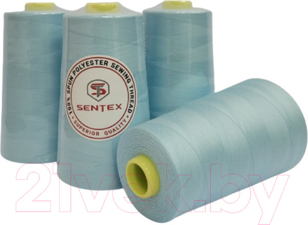 Изображение товара Набор швейных ниток Sentex 100% полиэстер 50/2 5000 ярдов 1327 (4шт)