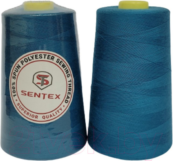 Изображение товара Набор швейных ниток Sentex 100% полиэстер 50/2 5000 ярдов 1338 (2шт)