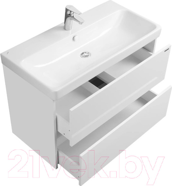 Изображение товара Тумба с умывальником Акватон Сканди 90 (1A251901SD010 + 1WH501629)