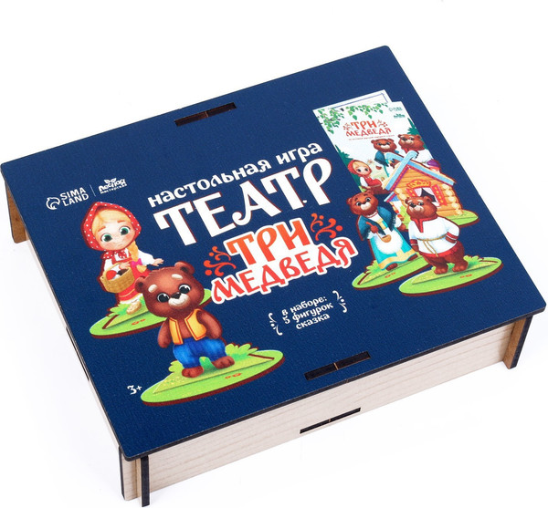 Изображение товара Кукольный театр Лесная мастерская Настольный театр. Три медведя / 9118406
