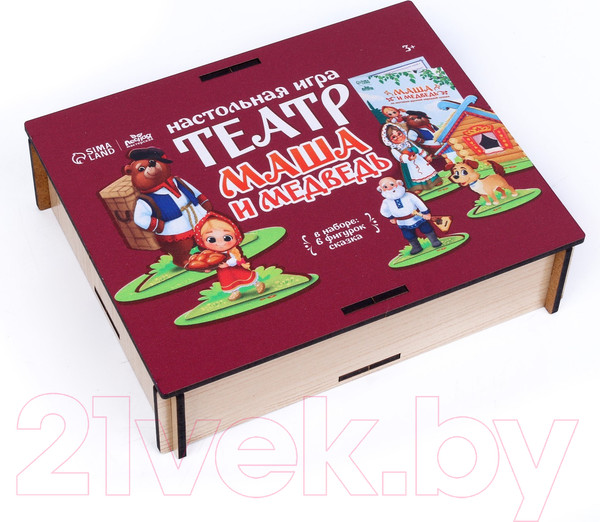 Изображение товара Кукольный театр Лесная мастерская Маша и медведь / 9118404