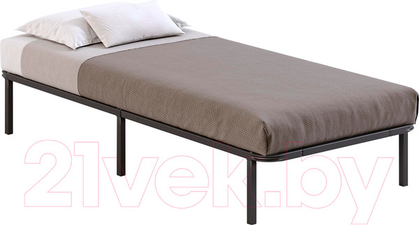 Изображение товара Односпальная кровать Домаклево София 90x200 (черный)