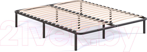 Изображение товара Двуспальная кровать Домаклево София 160x200 (черный)