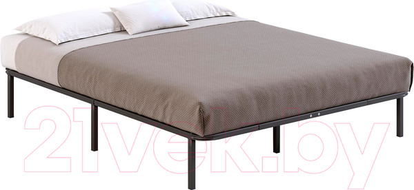 Изображение товара Двуспальная кровать Домаклево София 180x200 (черный)