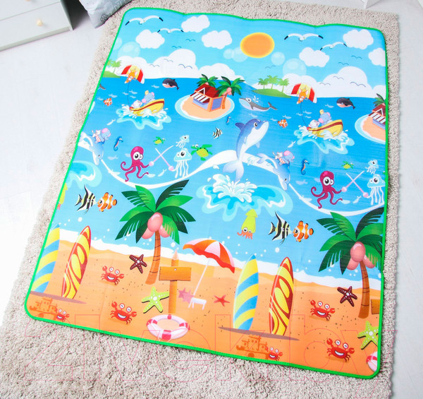 Изображение товара Игровой коврик Крошка Я Солнечный пляж / 4645608