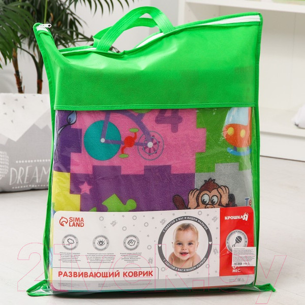 Изображение товара Игровой коврик Крошка Я Малыши зверята / 4754404