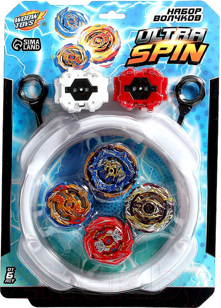 Изображение товара Игровой набор Woow Toys Боевые волчки Ultraspin / 9101244