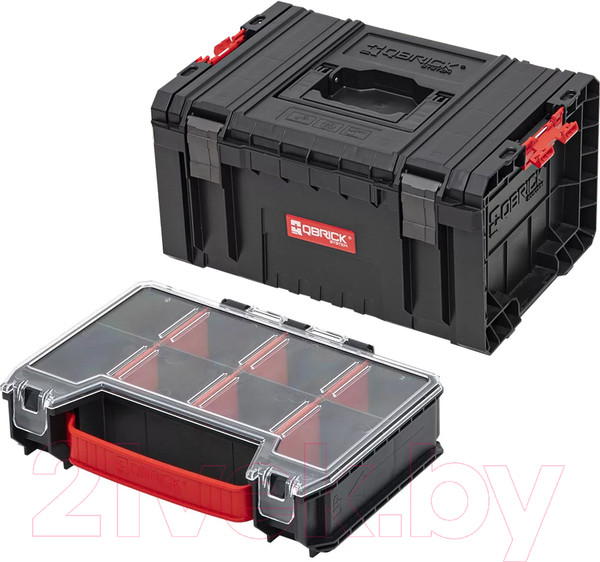 Изображение товара Набор ящиков для инструментов QBrick System Pro Z257776PG001 (черный)