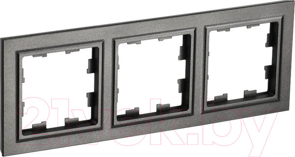 Изображение товара Рамка для выключателей и розеток IEK Brite BR-M32-K45 (темная бронза)