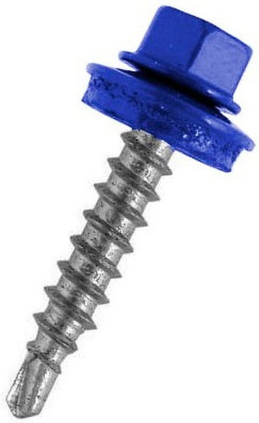 Изображение товара Саморез Admiral Кровельный 4.8x70 RAL 5005 (200шт, ярко-синий)